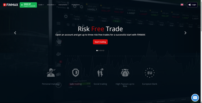 Finmax Trading System: A Flexible Technique to Online Binary Options